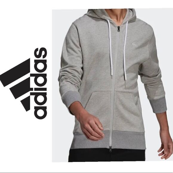 🔥 Brand New With Tag 🏷  Adidas COMFY & CHILL FULL ZIP HOODIE - Picture 1 of 7
